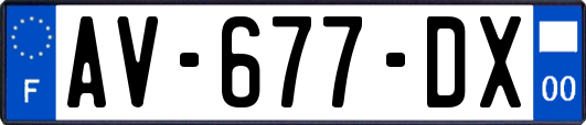 AV-677-DX
