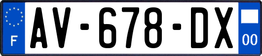 AV-678-DX