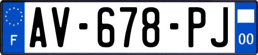 AV-678-PJ