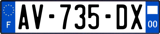 AV-735-DX
