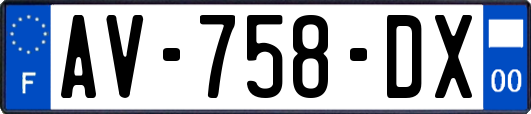 AV-758-DX