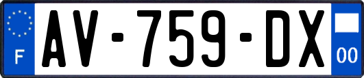 AV-759-DX
