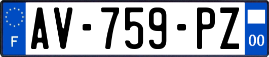 AV-759-PZ