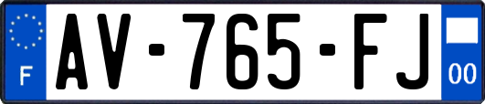 AV-765-FJ