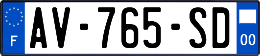 AV-765-SD