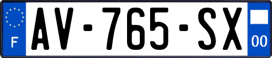 AV-765-SX