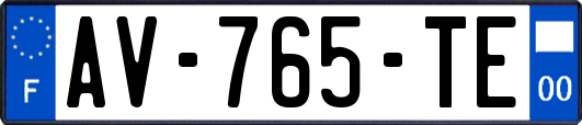 AV-765-TE