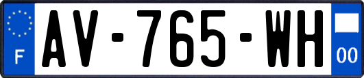 AV-765-WH