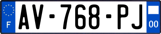 AV-768-PJ