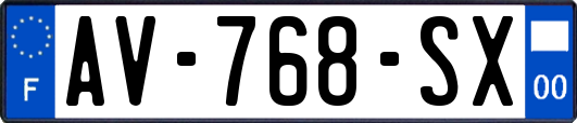 AV-768-SX
