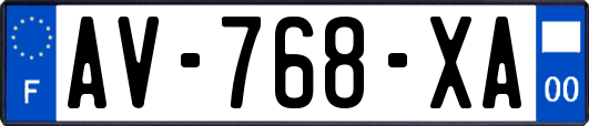 AV-768-XA