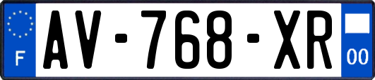 AV-768-XR