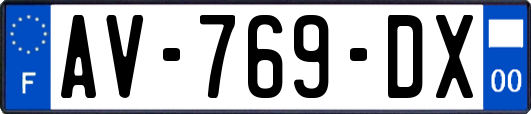 AV-769-DX
