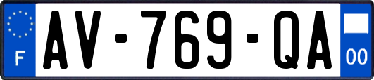 AV-769-QA