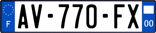 AV-770-FX