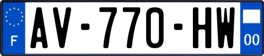 AV-770-HW