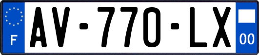 AV-770-LX