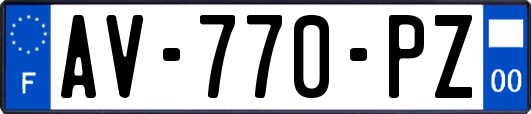 AV-770-PZ