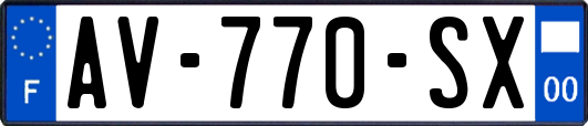 AV-770-SX