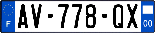 AV-778-QX