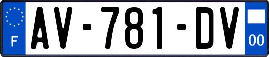 AV-781-DV