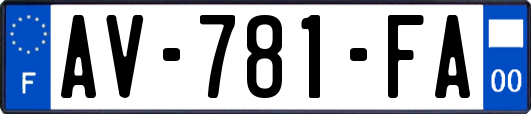 AV-781-FA