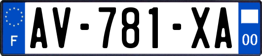 AV-781-XA