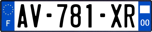 AV-781-XR