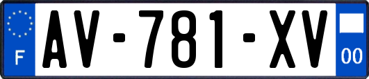 AV-781-XV