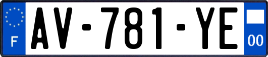 AV-781-YE