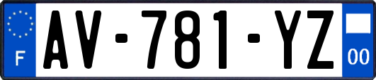 AV-781-YZ