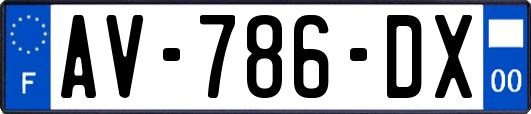 AV-786-DX