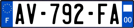 AV-792-FA