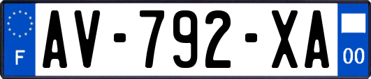 AV-792-XA