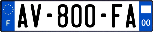 AV-800-FA