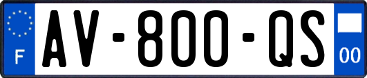 AV-800-QS