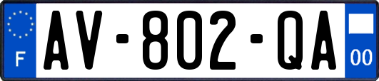 AV-802-QA