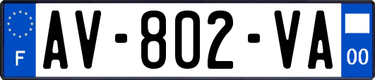 AV-802-VA