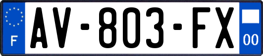 AV-803-FX
