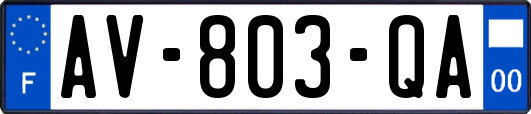 AV-803-QA