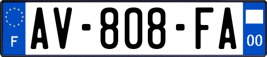 AV-808-FA