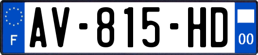 AV-815-HD