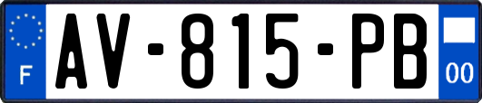 AV-815-PB