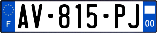 AV-815-PJ