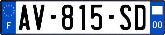 AV-815-SD