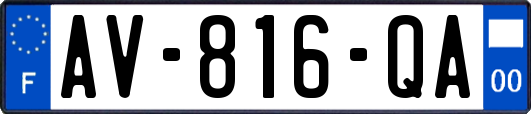 AV-816-QA
