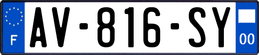 AV-816-SY