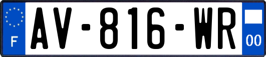 AV-816-WR