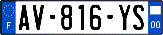 AV-816-YS