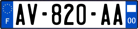 AV-820-AA